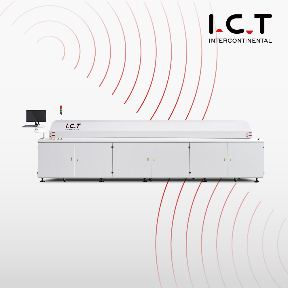 Preis Fabrik PCB SMD Heizung LED Stickstoff-Reflow-Wellenofen