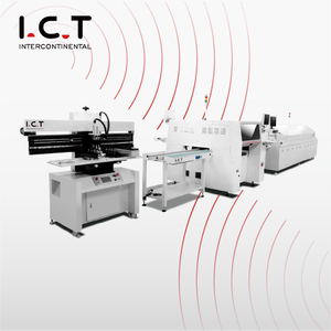 I.C.T | Semi-auto SMT SMD Produktionslinie