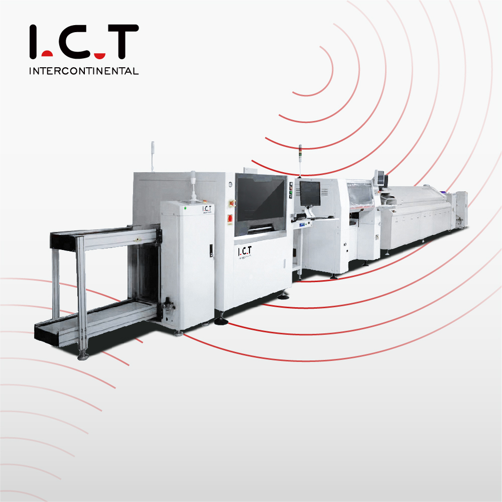 I.C.T | Vollautomatisch SMT SMD Zeilenmaschine