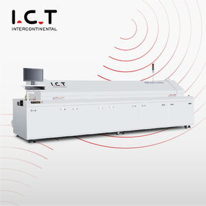 I.C.T-L12 |Maßgeschneiderter 12-Zonen-Reflow-Lötofen LED Stickstoff-Reflow-Ofen
