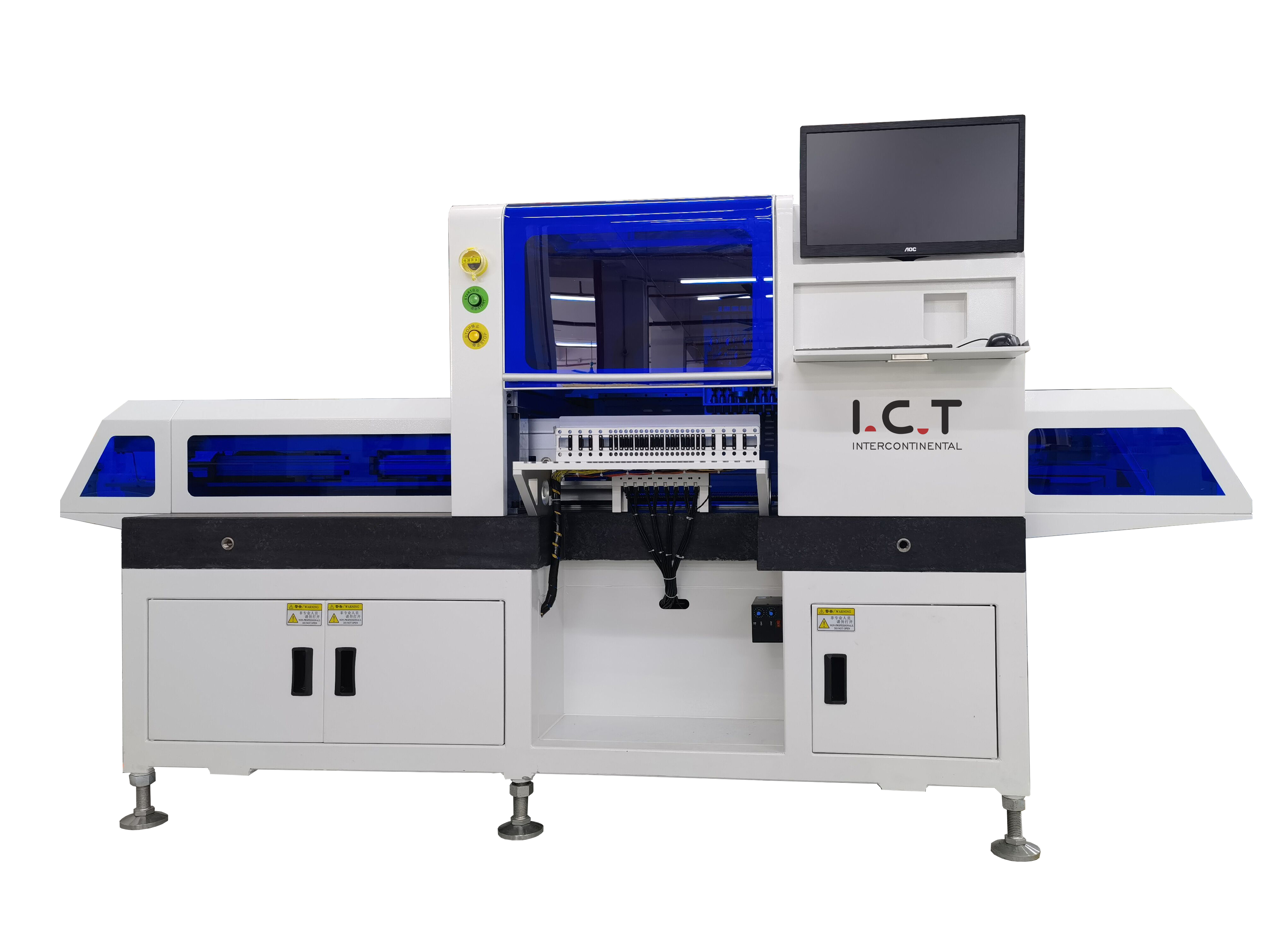 IKT |SMD-Prototyp-Maschine verwendet manuelle Bestückungsmaschine Viual PCB Board