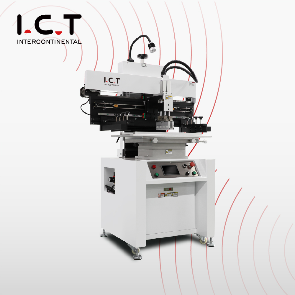 Halbautomatischer Schablone-Drucker SMT PCB Halbautomatische Pastendruckmaschine