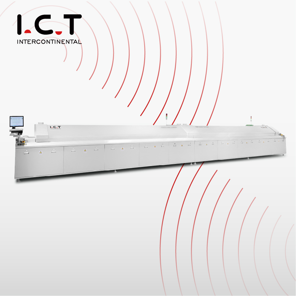 IKT |Tsm-Reflow-Ofen-Förderkette 6-Zonen-Touchscreen-Reflow-Leiterplatte im Ofen