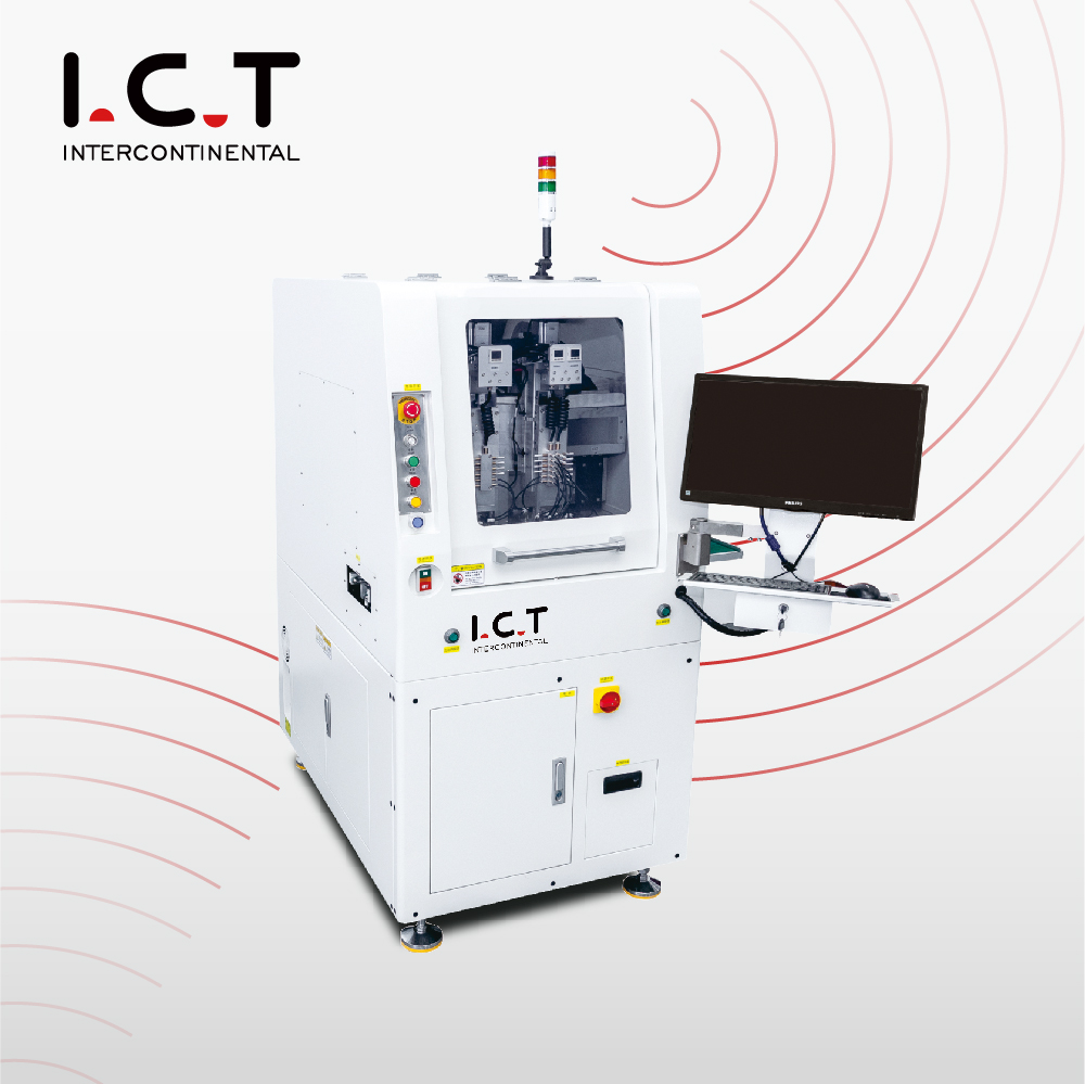 I.C.T-Ir180 | Smartphone Inline SMT PCBA Router -Maschine 