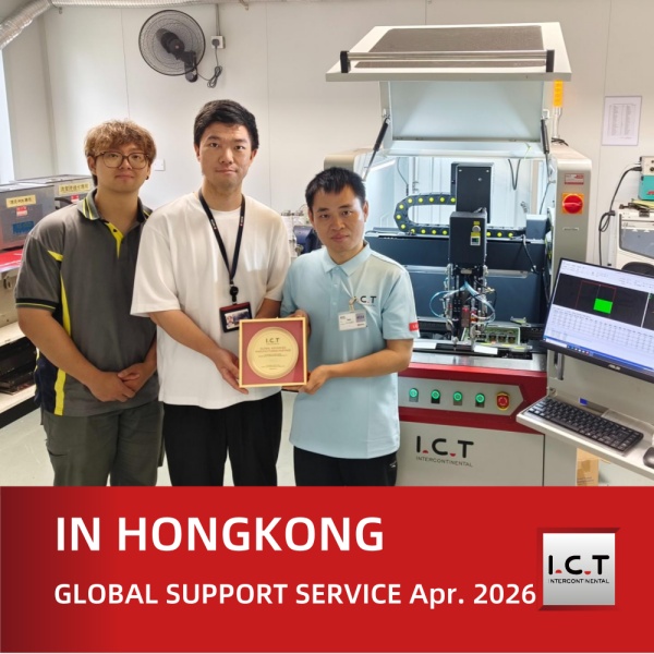I.C.T Globaler technischer Support für Schutzbeschichtungsmaschinen in Hongkong