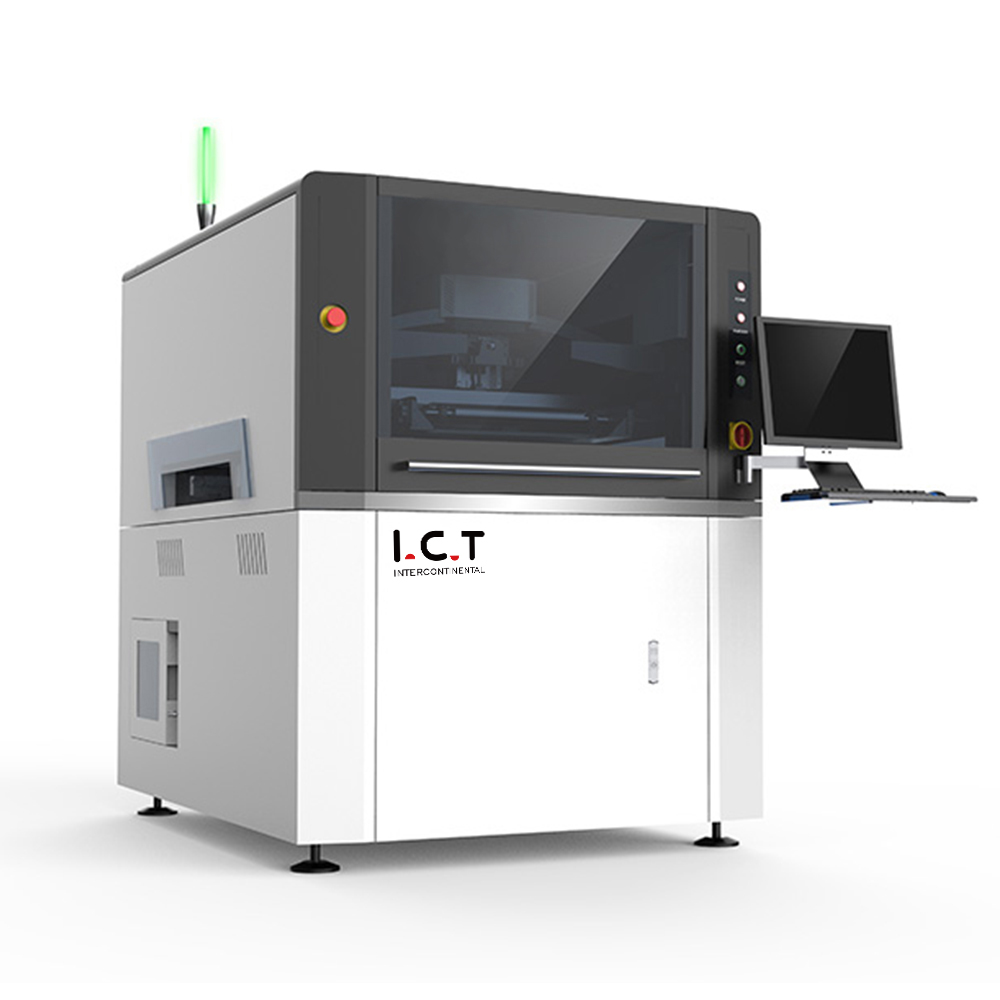 IKT |SMT PCB vollautomatische Lötpastenschablonendruckmaschine sp-500