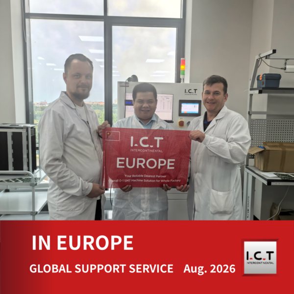 I.C.T Technischer Support in Europa für SPI und IKT-Upgrade